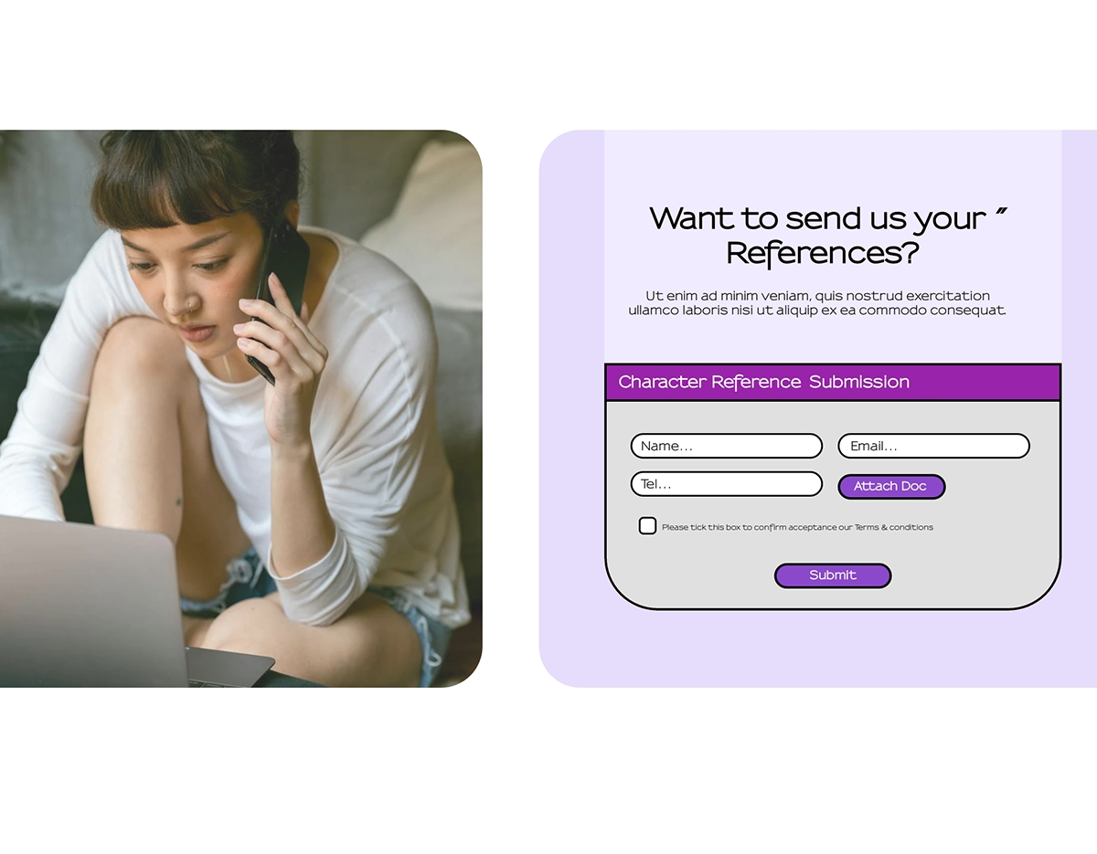 Image of Zidit references submission form
